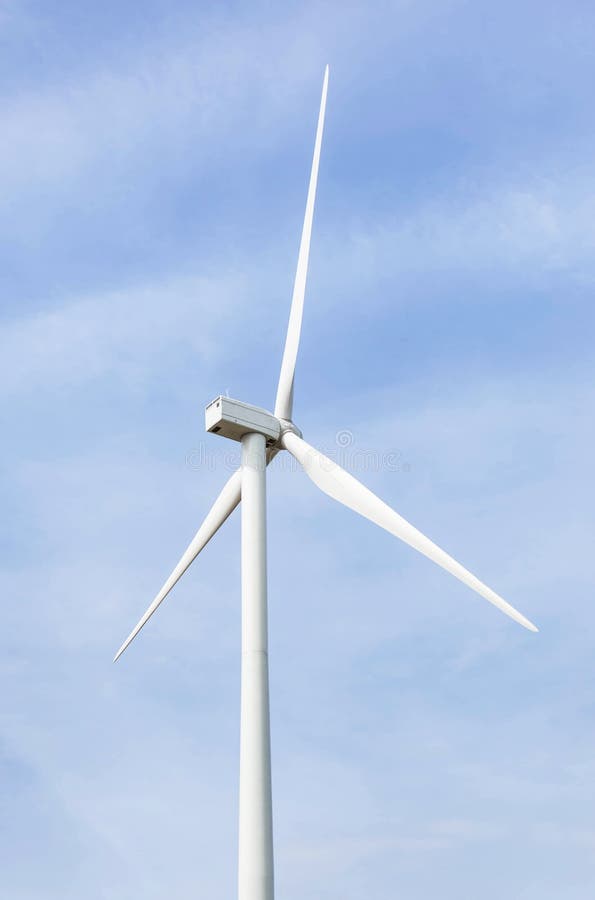 White wind turbines generating electricity in wind power station alternative renewable energy from nature royalty free stock image White wind turbines generating electricity in wind power station alternative renewable energy from nature royalty free stock image