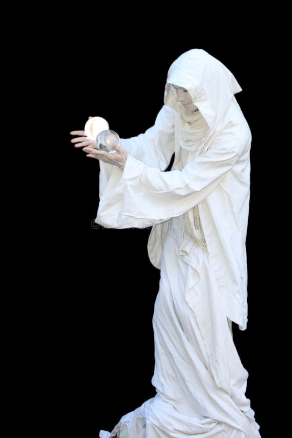 White Wizard stock image. Image of magician, fairy, merlin 8072557
