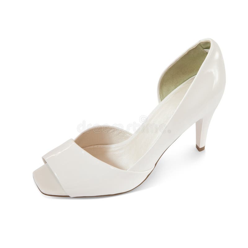 White women shoes stock photo. Image of close, heel, kicks - 10667070