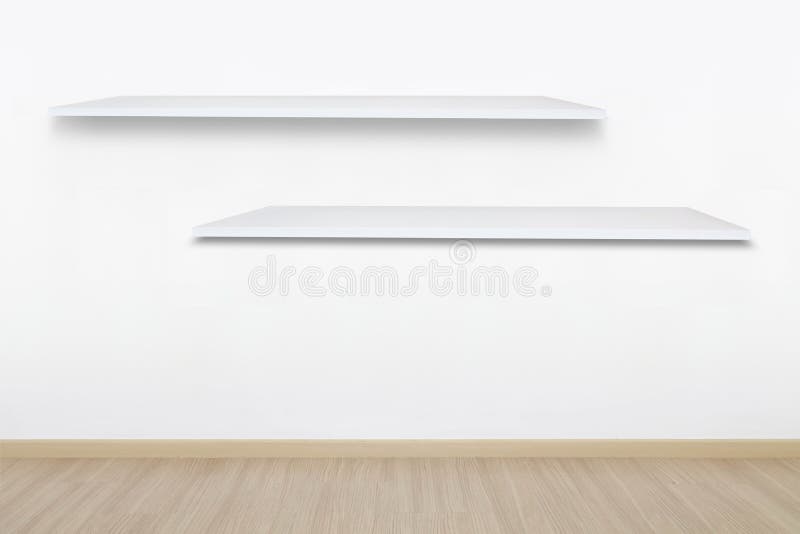 White Wooden Shelf Wall for Product Display Stock Image Image of living, kitchen 90021699