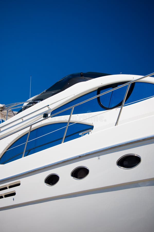 White yacht royalty free stock photo White yacht royalty free stock photo