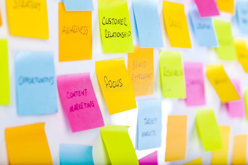 Sticky Note Post it Board Office Stock Image - Image of post, billboard:  148715775