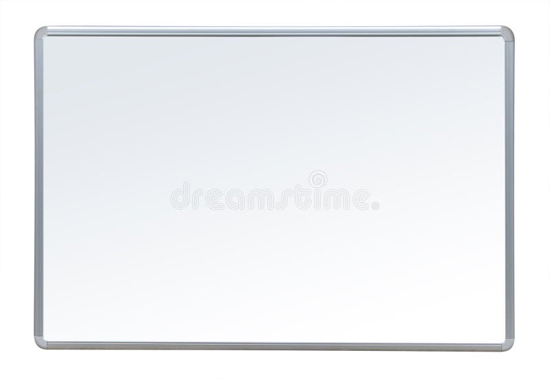 Whiteboard, isolato immagini stock Whiteboard, isolato immagini stock