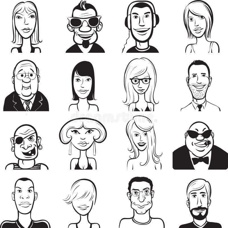 Whiteboard teckning - uppsättningen av det olika klottret vänder mot vektor illustrationer Whiteboard teckning - uppsättningen av det olika klottret vänder mot vektor illustrationer