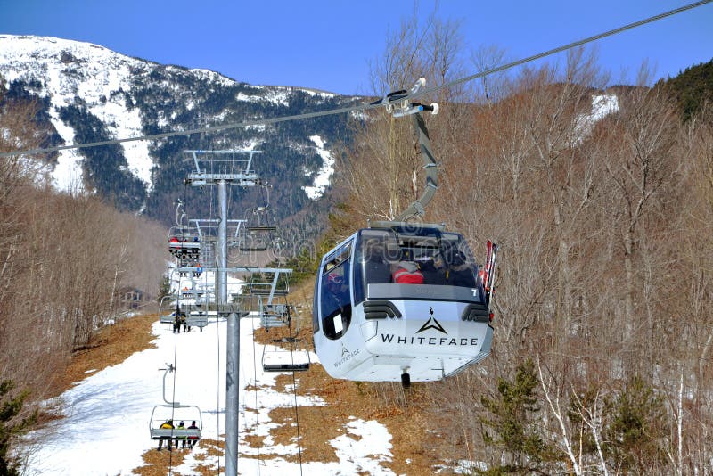 Whiteface Mountain Ski Area, the official ski area for 1932 and 1980 Winter Olympic Games, Adirondack Mountains, New York, USA. Whiteface Mountain Ski Area, the official ski area for 1932 and 1980 Winter Olympic Games, Adirondack Mountains, New York, USA.