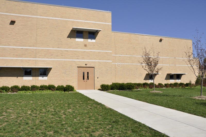 Whitehall Middle School In Pennsylvania Stock Photo Image of concrete