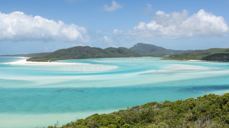 Whitehaven Beach, Australia royalty free stock images