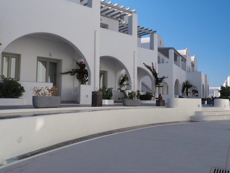 Mix of Classic and Modern Greek Architecture