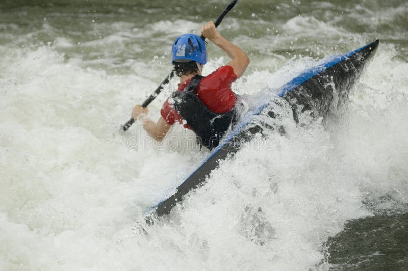 Whitewater Kayaker