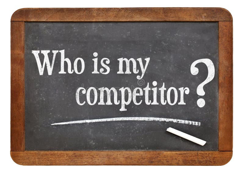 Who is my competitor stock image. Image of competitor 43207759