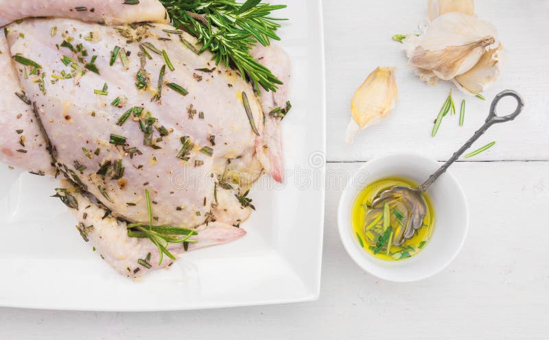 Whole chicken preparation for grill roasting