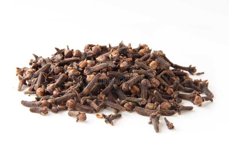 Whole cloves spices in pile royalty free stock image Whole cloves spices in pile royalty free stock image
