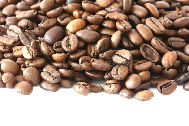 Whole coffee beans stock photo. Image of background, heap 23065970