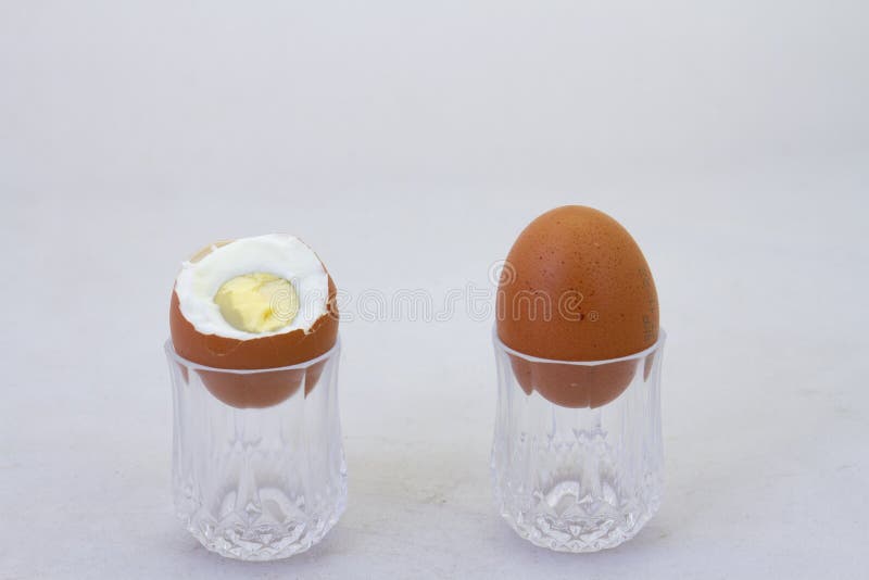 Whole Egg is Better Than Half an Egg Stock Photo Image of