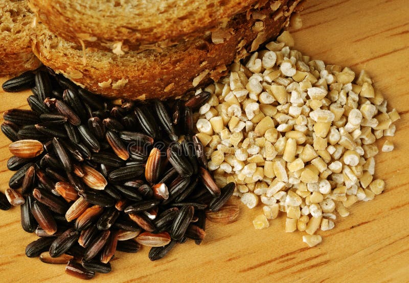 Whole grain goodness stock photo. Image of vegetarian 18061440