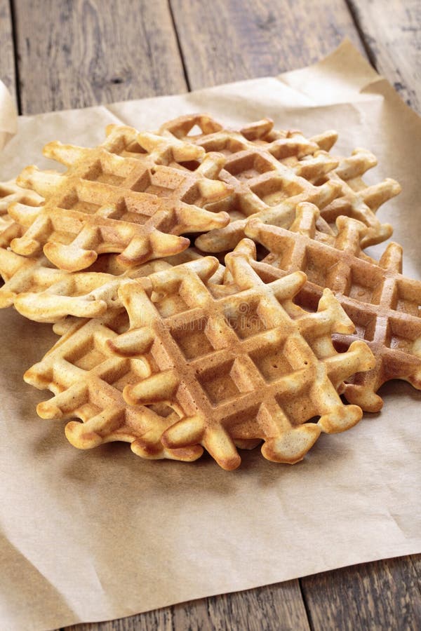 Whole grain waffles stock photo. Image of fresh, golden 135248266