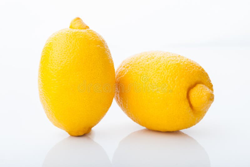 Whole lemons royalty free stock image