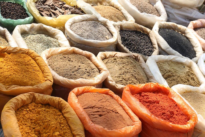 Spices Whole and Powdered Stock Image Image of cuisine, cooking