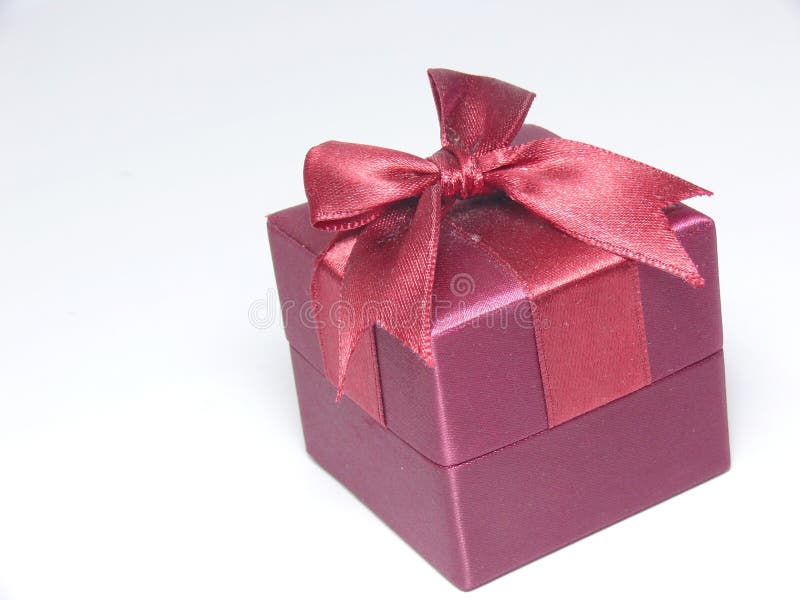 Whole red gift box