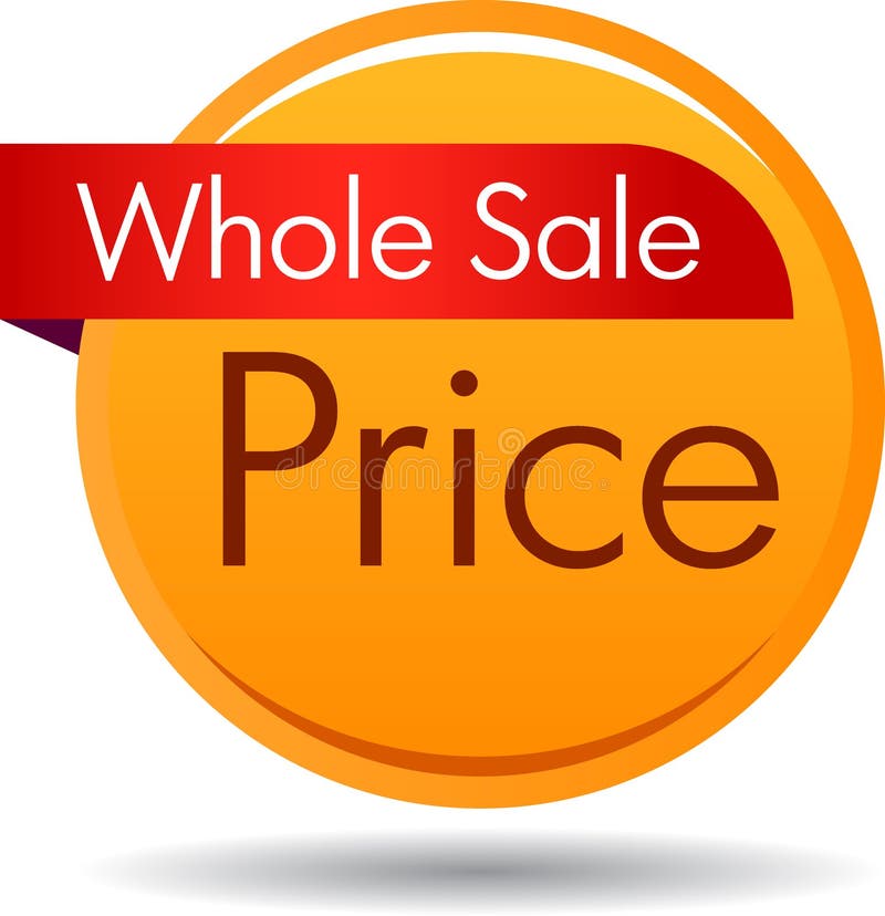 Whole sale price stock vector. Illustration of advertisement 120148148