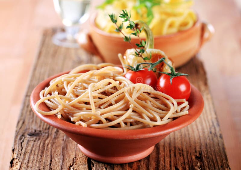 Whole wheat spaghetti