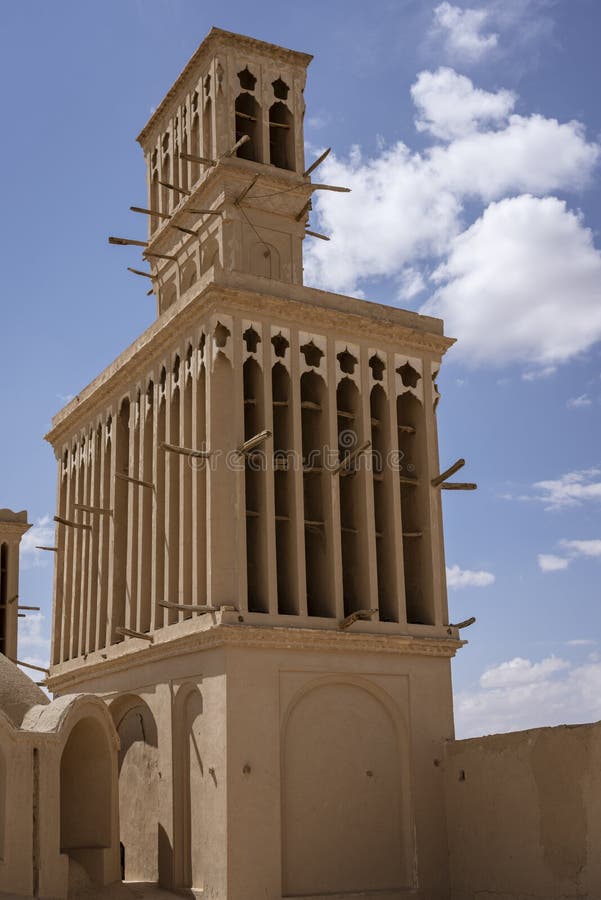 Wind Catcher in Shiraz Iran Acts as Architectural Air Conditioner Since the 14th Century. Wind Catcher in Shiraz Iran Acts as Architectural Air Conditioner Since the 14th Century.