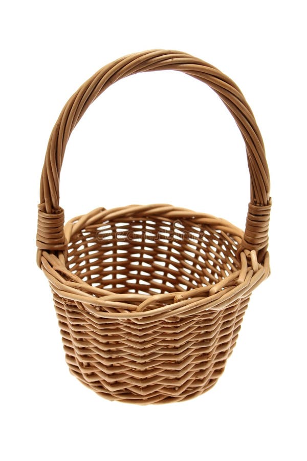 Wicker basket royalty free stock photography