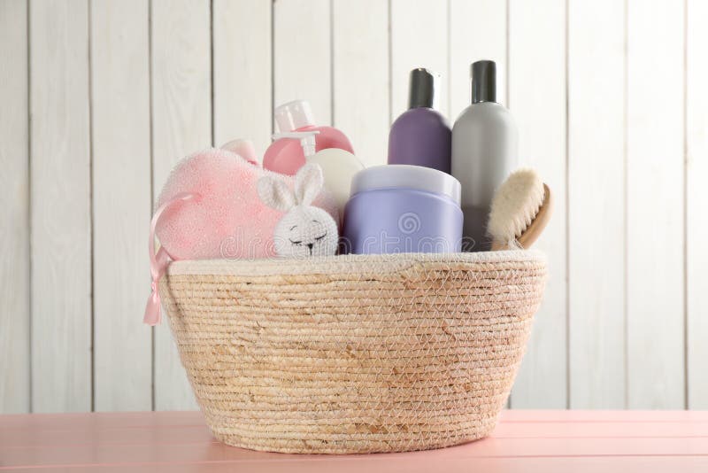 Baby stuff best sale basket