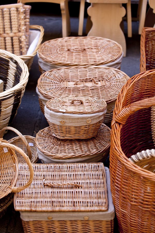 Wicker baskets