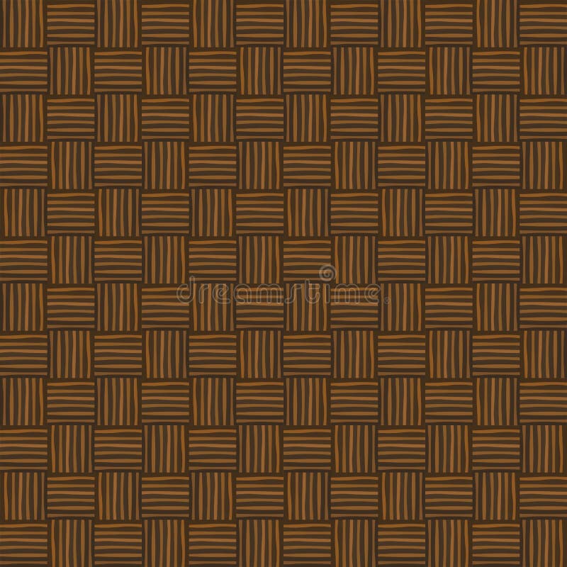 Wicker seamless pattern. Abstract decorative wooden texture background.