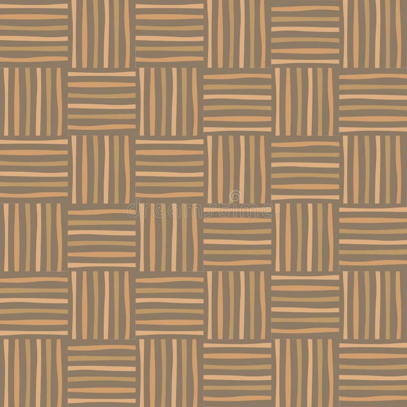 Wicker seamless pattern. Abstract decorative wooden texture background.