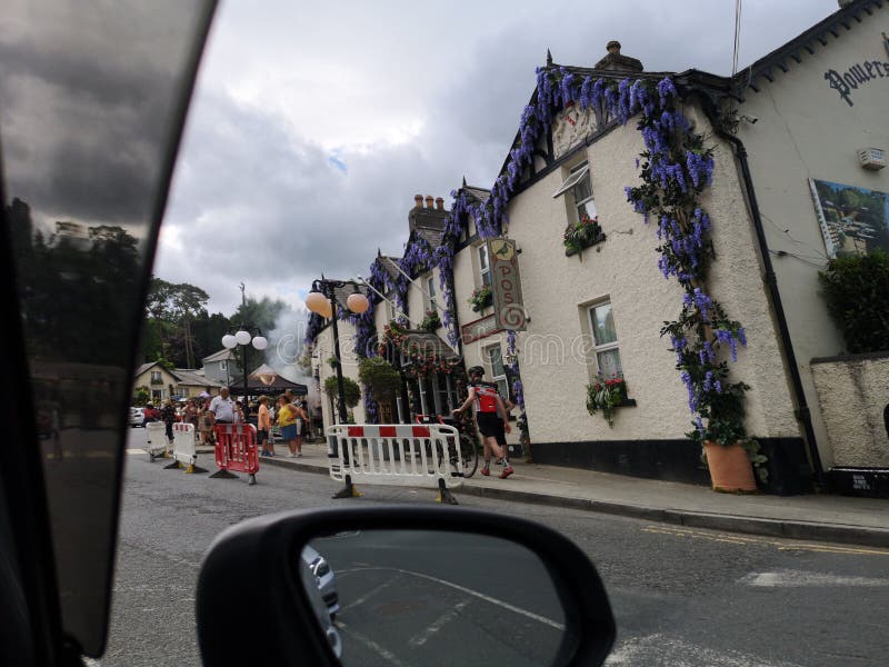 Wicklow Village, Ireland, Flowers Editorial Image Image of inniskery
