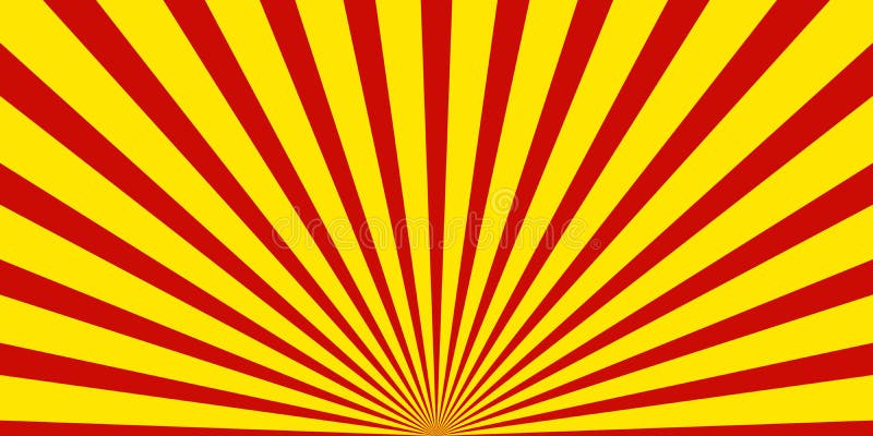 Rays background red yellow stock illustration. Illustration of abstract -  108819525