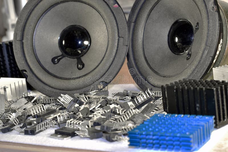 Construction of an Audio-frequency Power Amplifier Based on a