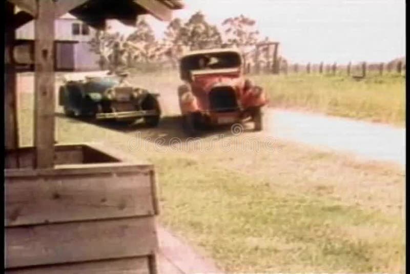 Car Pulling Up in Front of Mansion Stock Video Video of transportation, trees 52838719