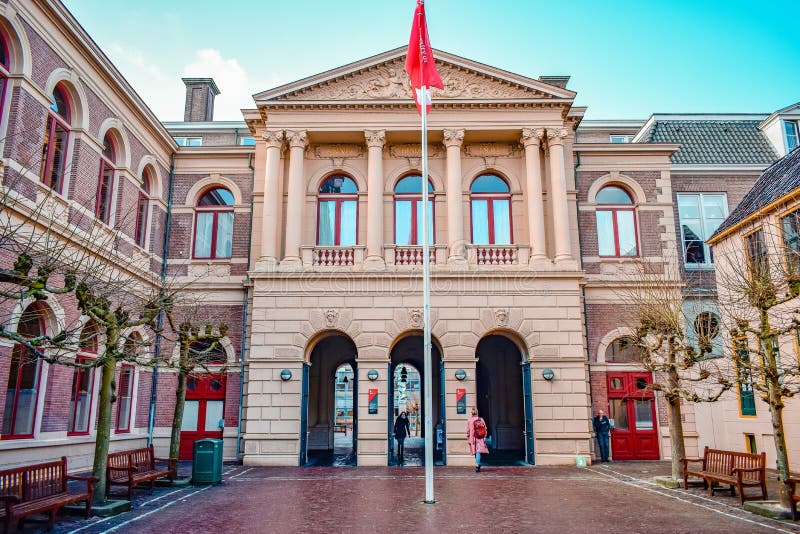 Wide shot of the Harmony Building in Groningen, Netherlands stock photos Wide shot of the Harmony Building in Groningen, Netherlands stock photos