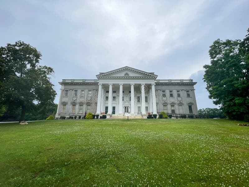 Wide View of the Staatsburgh State Historic Site, a Beaux-Arts Mansion ...