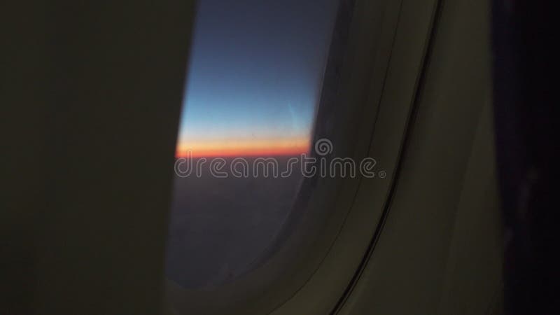 Widok chmury od samolotowego okno