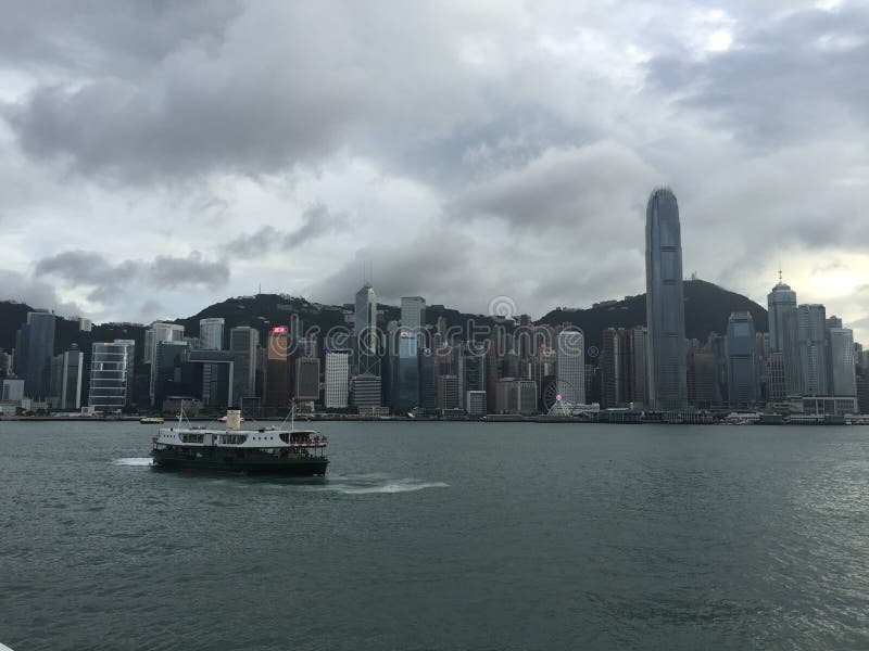 Widok Hong Kong wyspa zdjęcia stock Widok Hong Kong wyspa zdjęcia stock