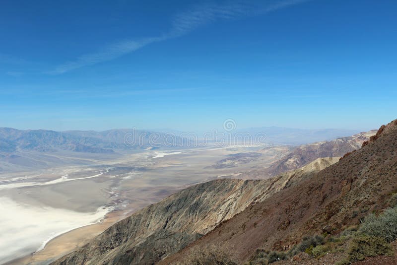 View into Deathvalley from Dante&#x27;s View USA. View into Deathvalley from Dante&#x27;s View USA