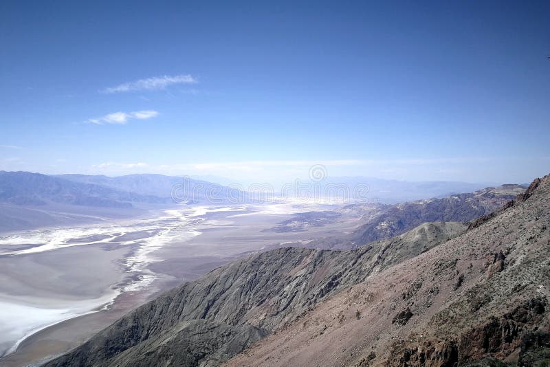 Outlook from Dante`s View in Death Valley. Outlook from Dante`s View in Death Valley