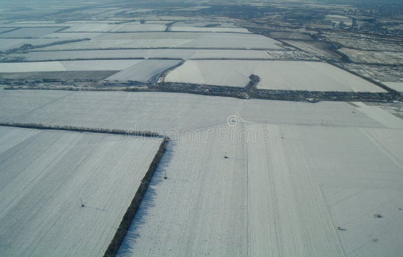 Widok z lotu ptaka nad rolniczą rośliną zdjęcia stock Widok z lotu ptaka nad rolniczą rośliną zdjęcia stock