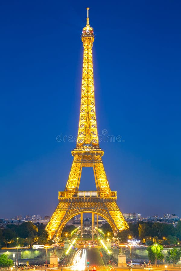 Wieża Eiffla W Paryżu Las Vegas Obraz Stock Editorial - Obraz