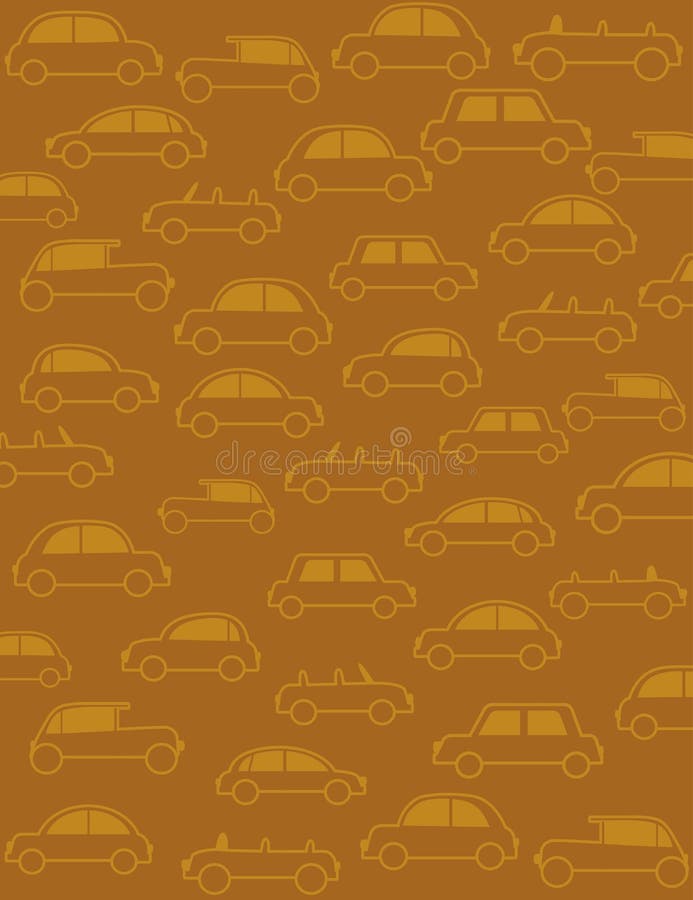 wiele tło samochody retro styl ilustracji wiele tło samochody retro styl ilustracji