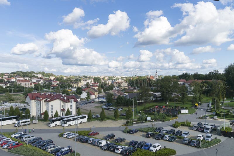 Wielicki miasteczko w Polska zdjęcie royalty free