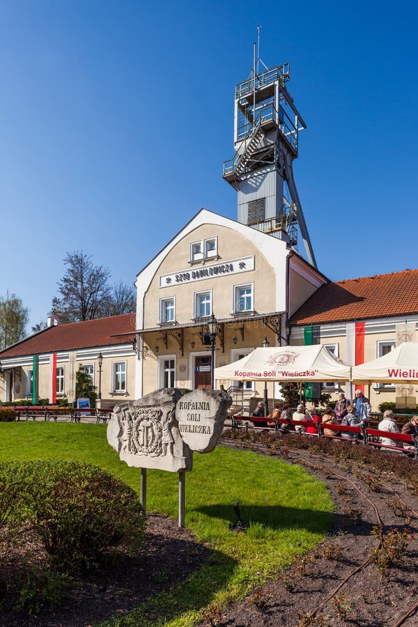 Wieliczka - Πολωνία Άξονας Danilowicz - μουσείο αλατισμένου ορυχείου στοκ φωτογραφία Wieliczka - Πολωνία Άξονας Danilowicz - μουσείο αλατισμένου ορυχείου στοκ φωτογραφία