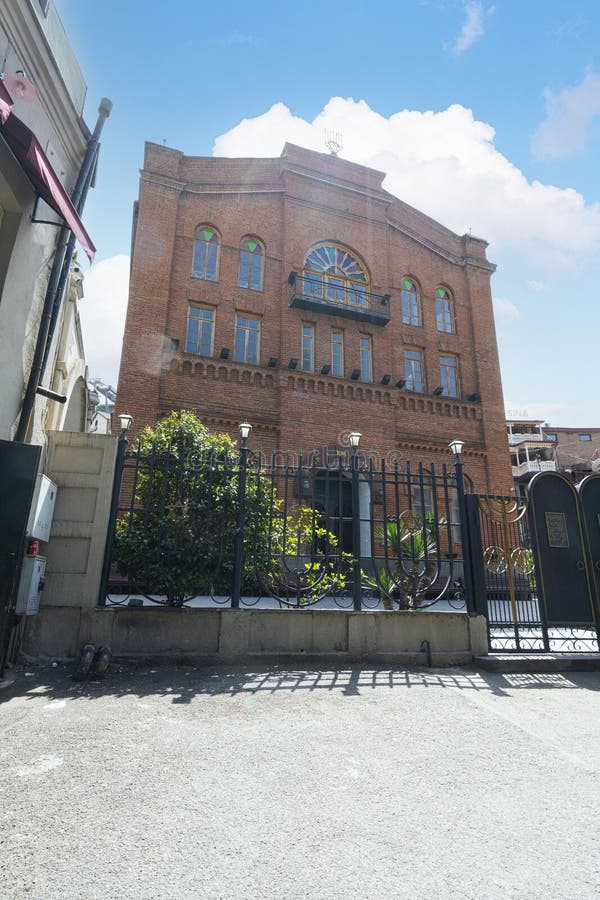 Wielka Synagoga w Tbilisi Georgia obrazy royalty free