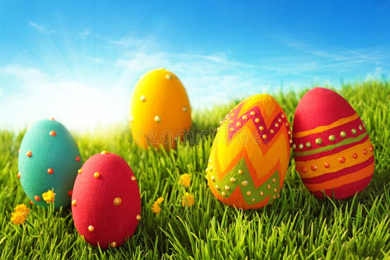 Pisanki obrazy royalty free