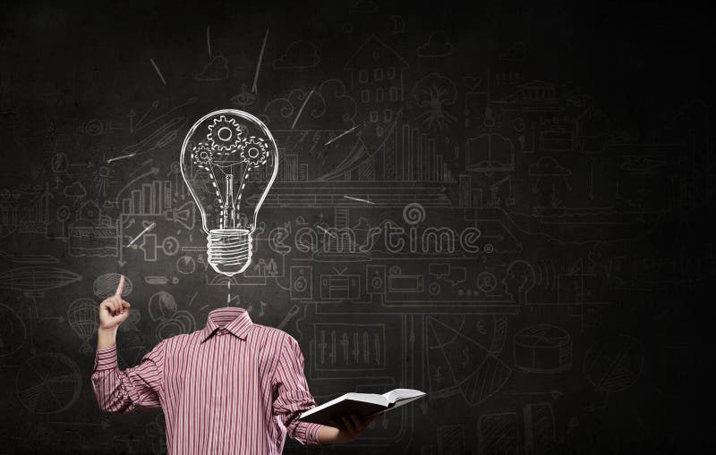 Wielki umysł fotografia stock