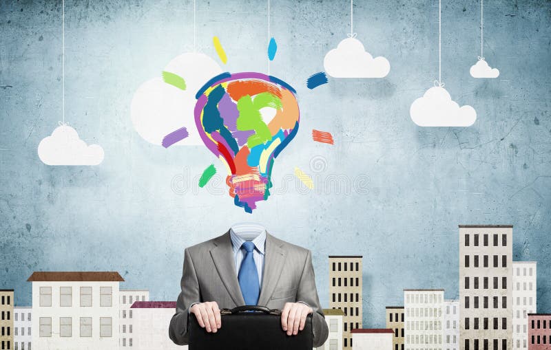 Wielki umysł fotografia royalty free